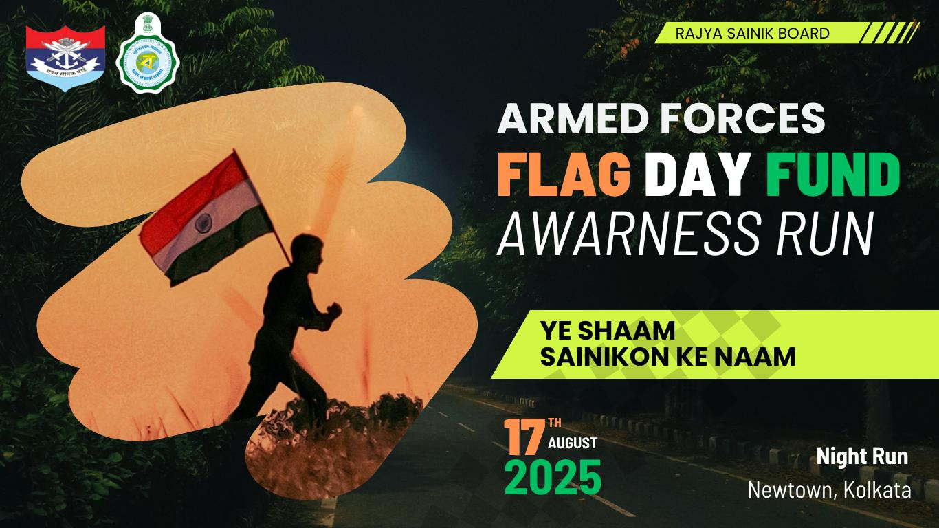 Armed Forces Flag Day Fund Awareness Run 2025